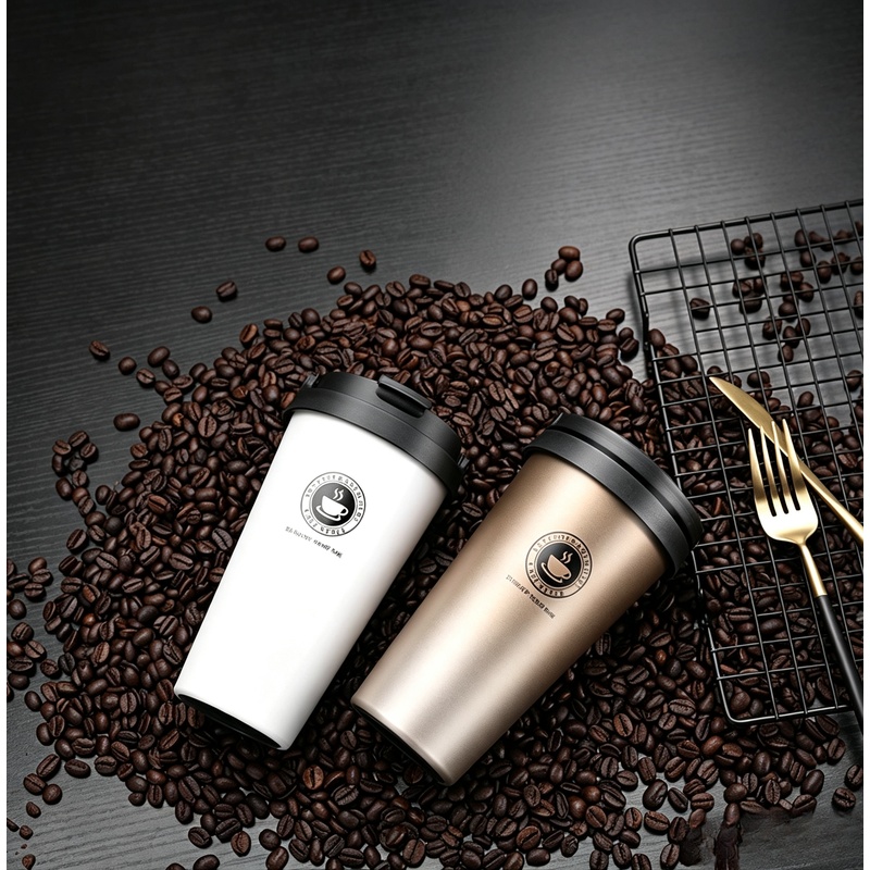 Coffee Tea Exchange - Gobelet isotherme de voyage 500 ml,
