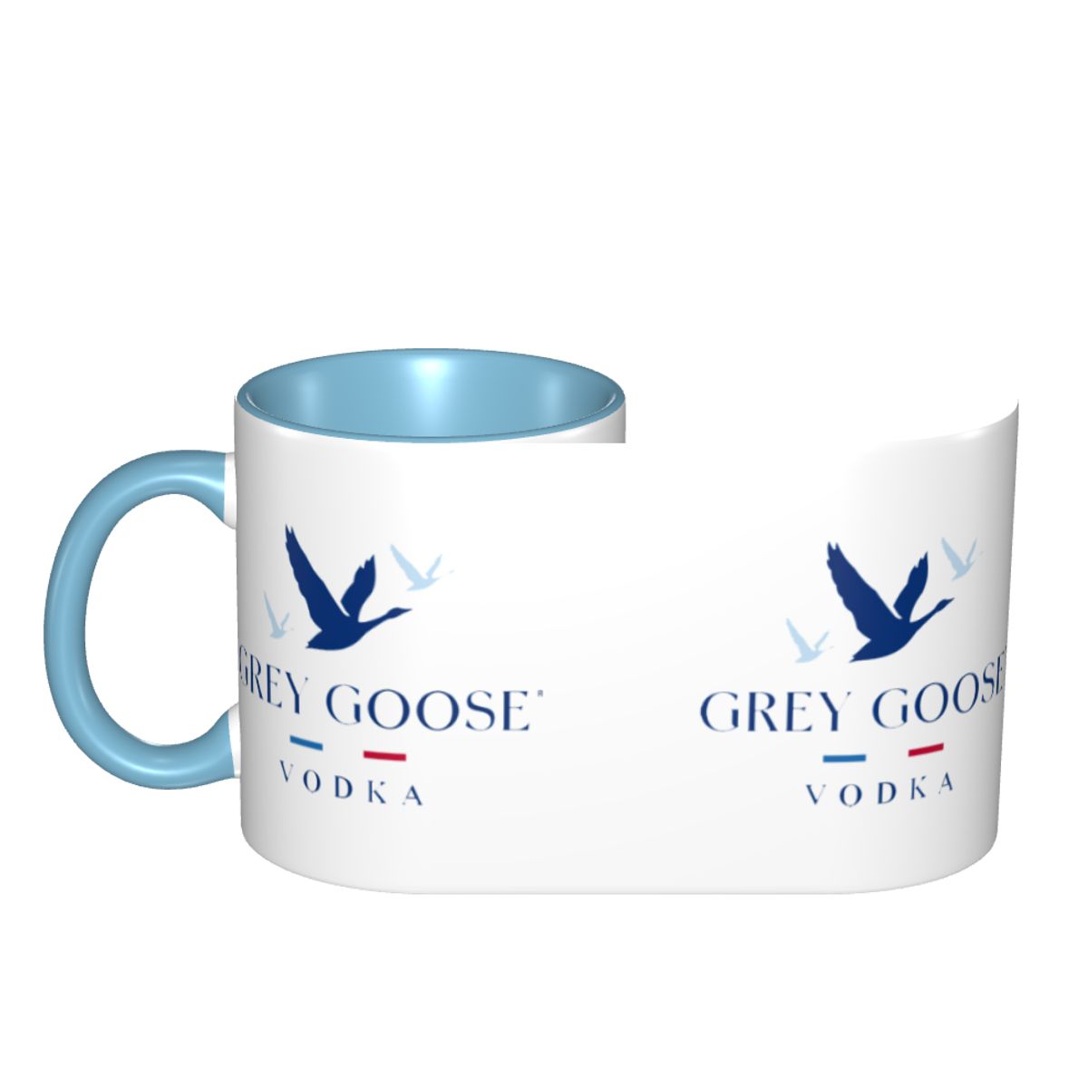 Coffee Tea Vodka - Mug en céramique amusant Grey Goose