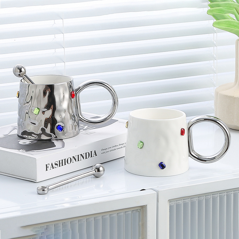 Coffee Tea Friends - Tasse à café en céramique avec