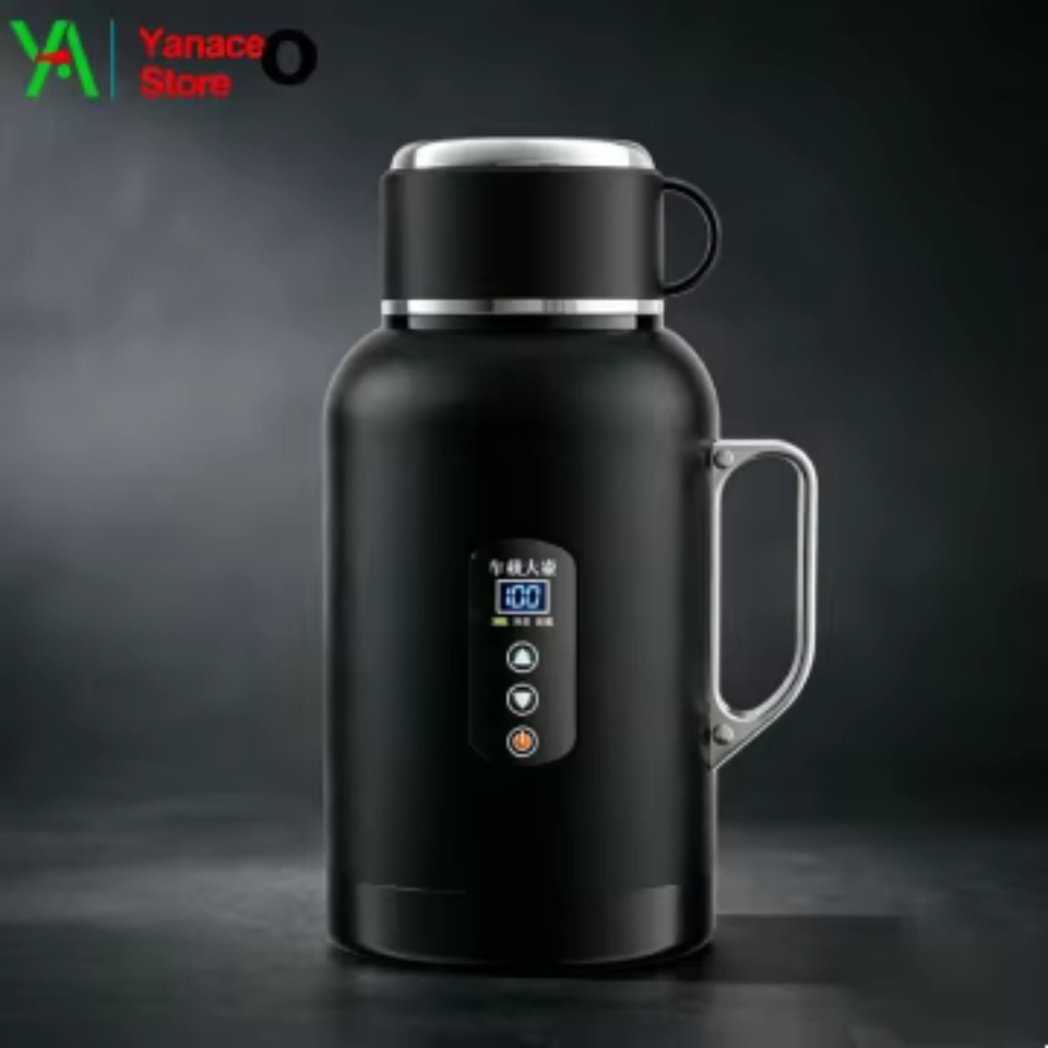 Coffee Tea Exchange - Bouilloire électrique 12V 24V pour voiture,