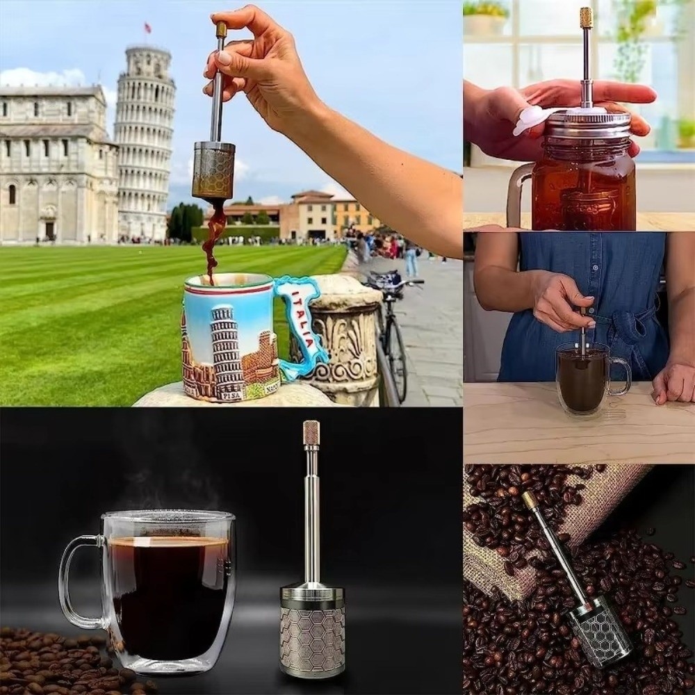 Infuseur à thé et café à press - Coffee Tea Press avis et prix