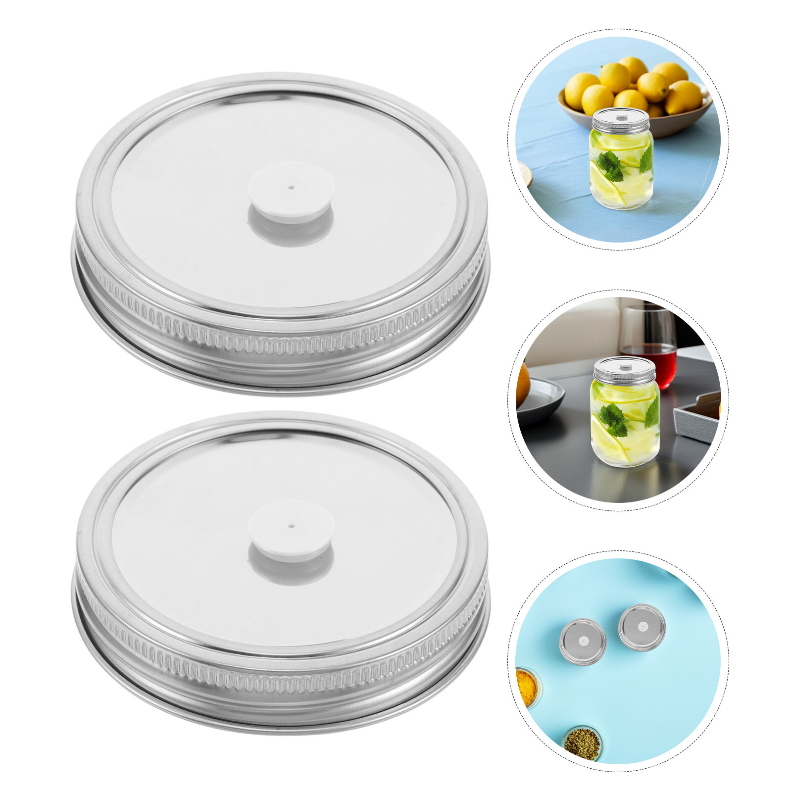 Lot de 4 couvercles de rechang - Coffee Tea Replacement avis et prix