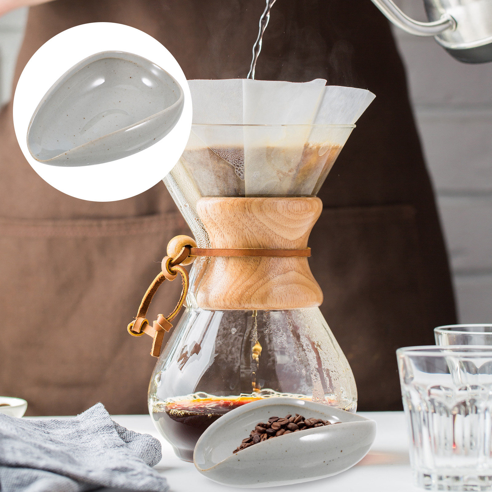 Plateau en céramique pour grai - Coffee Bean And Tea Leaf avis et prix