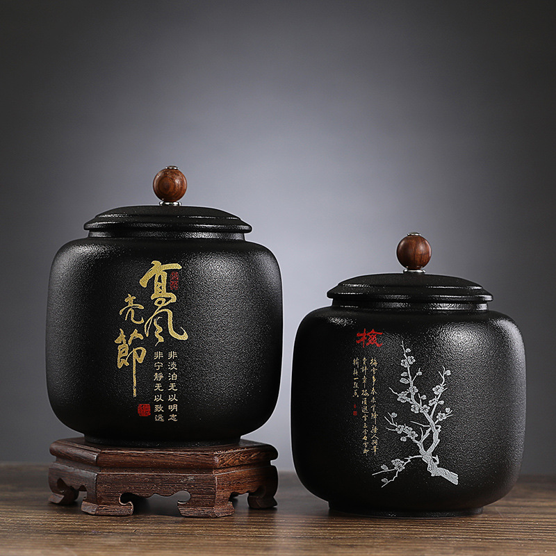 Boîte à thé scellée en céramiq - Coffee Tea Font avis et prix