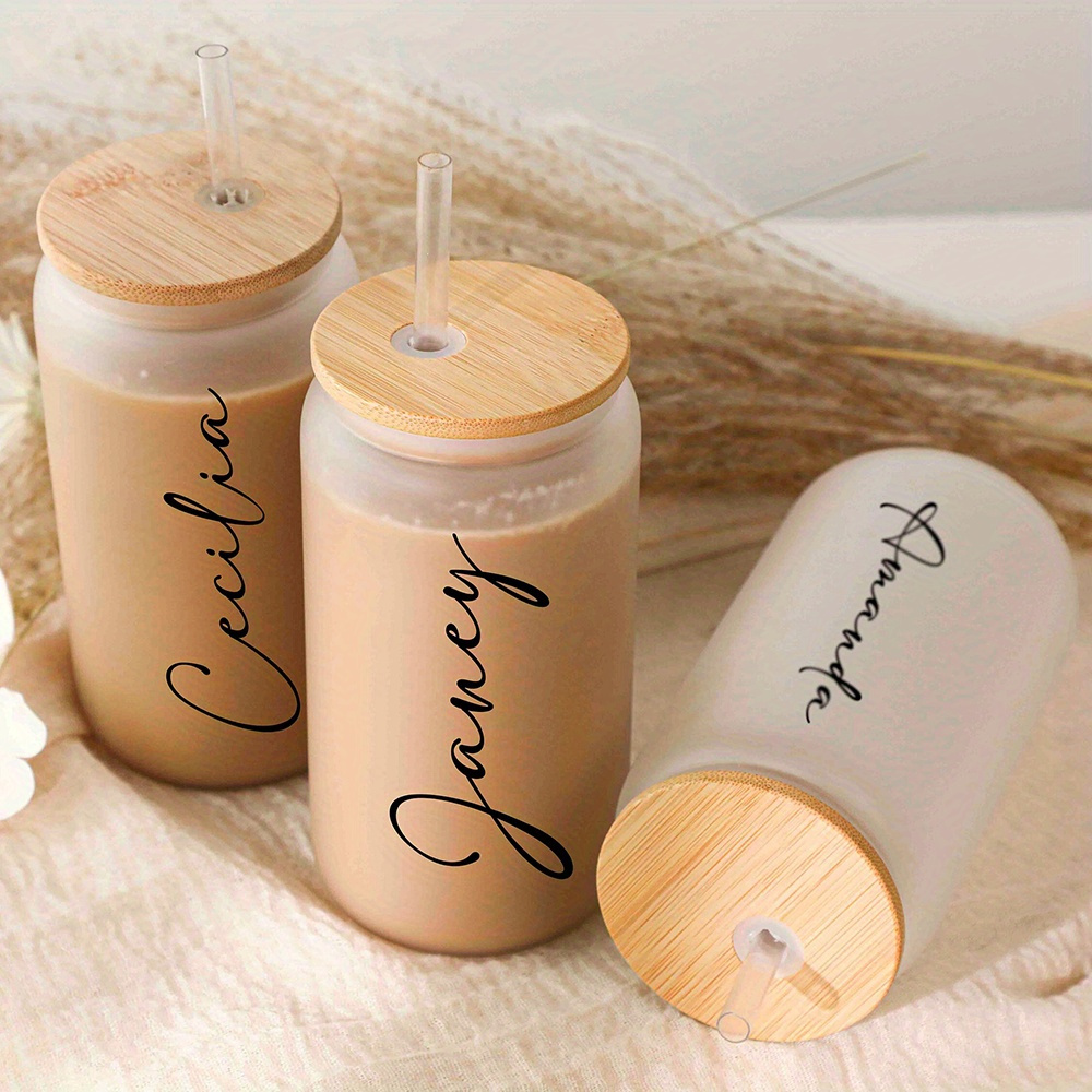 Gobelet en verre personnalisé  - Coffee Tea Font avis et prix
