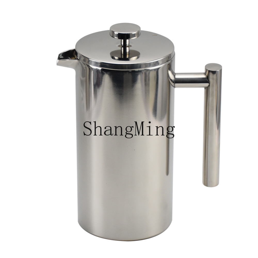 Cafetière à piston en acier in - Coffee Tea Press avis et prix
