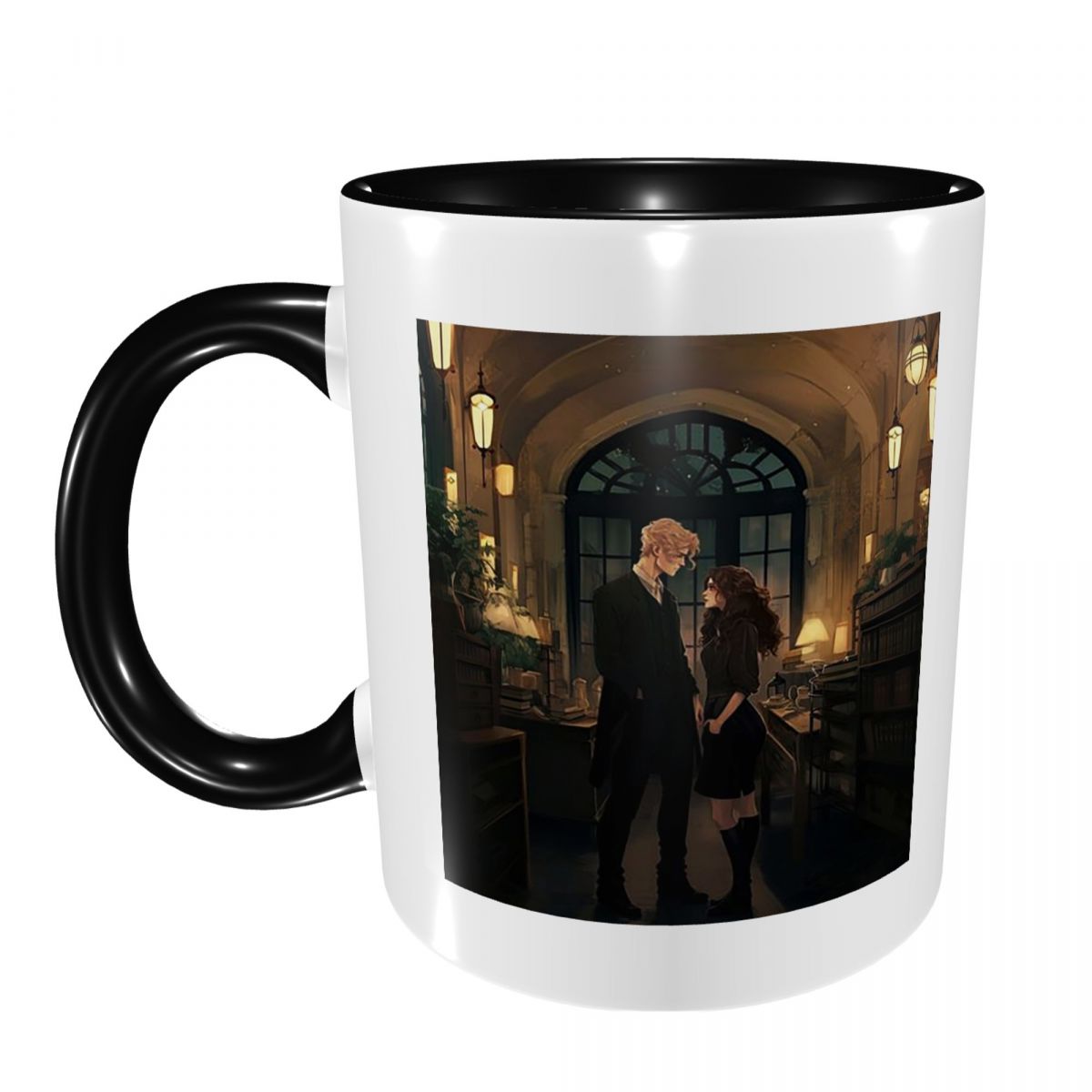Dramione At The Library Mug –  - Coffee Tea Library avis et prix