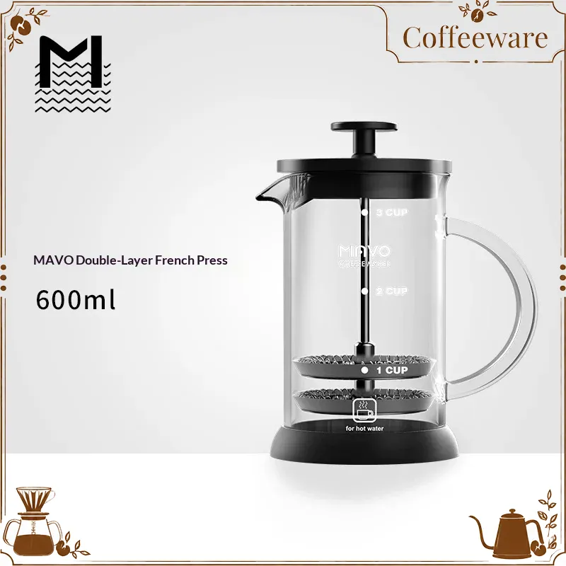 Cafetière à piston MAVO avec d - Coffee Tea Press avis et prix