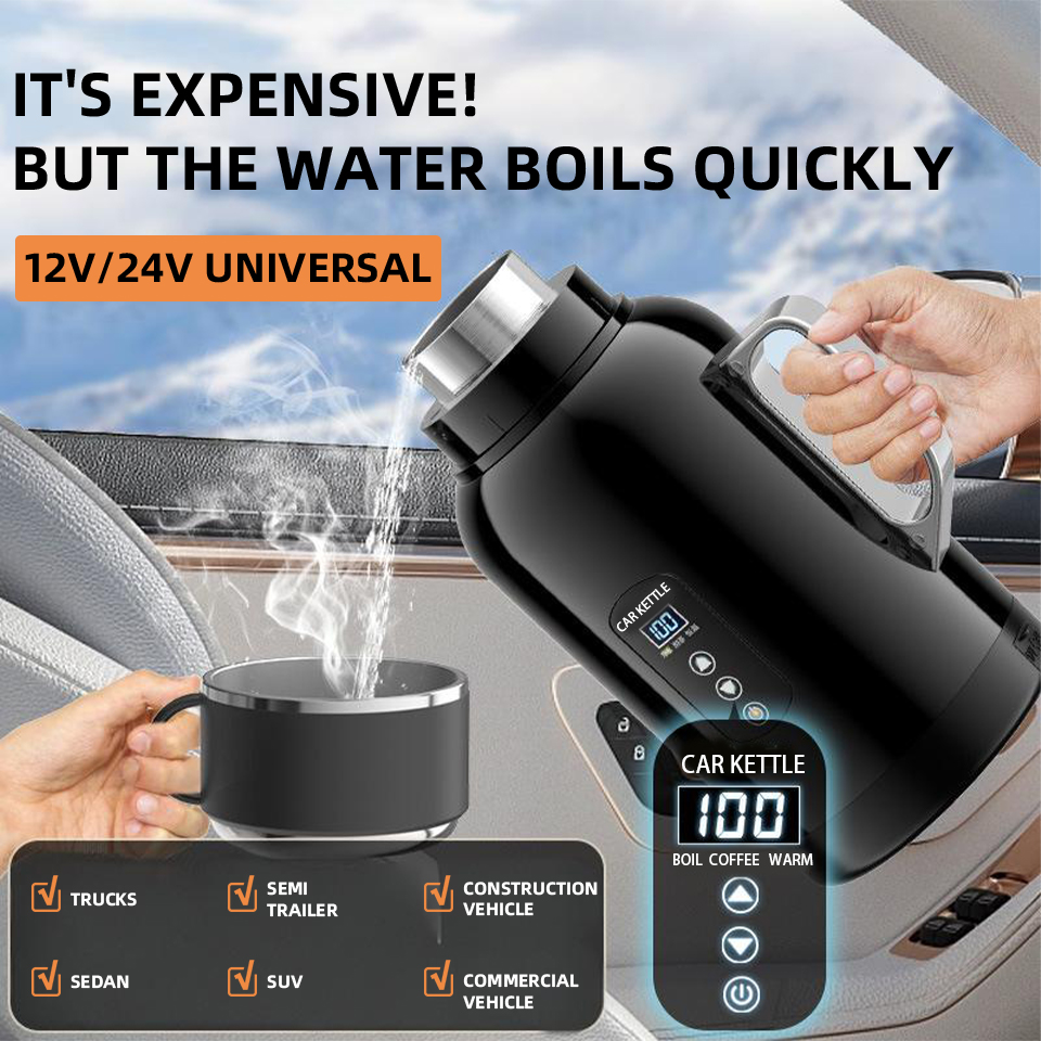 Bouilloire électrique 12V 24V  - Coffee Tea Exchange avis et prix
