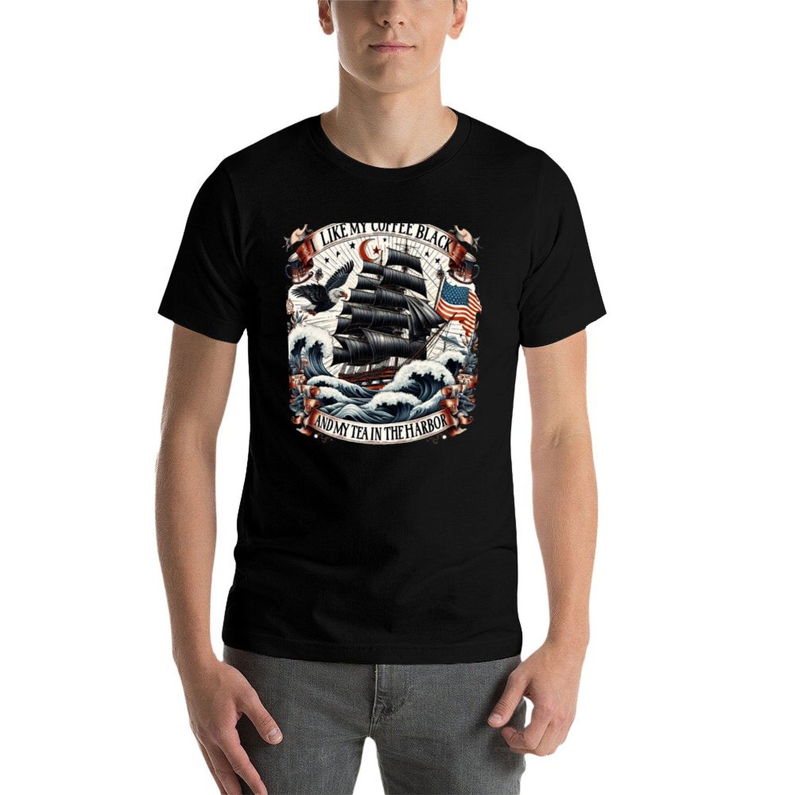 T-shirt « Quotes Funny History - Coffee Tea Quotes Short avis et prix
