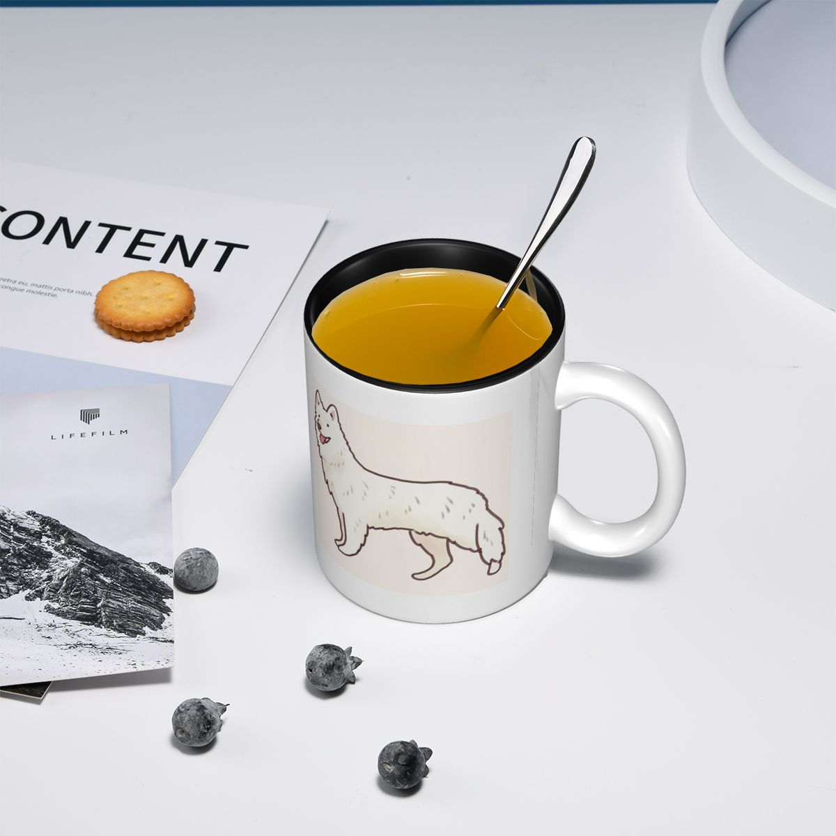 Tasse à café en céramique avec - Coffee Tea Drawing avis et prix