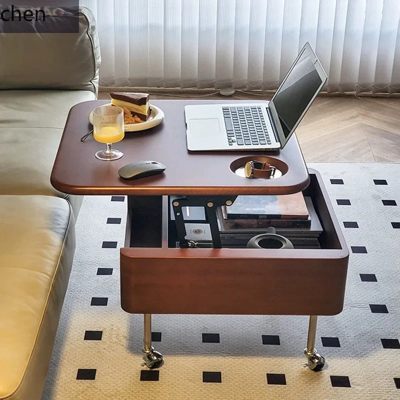 Table basse relevable en bois  - Coffee & Tea Garden Lincoln Menu avis et prix