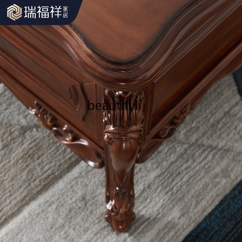 Table basse tout en bois massi - Coffee Tea Drawing avis et prix