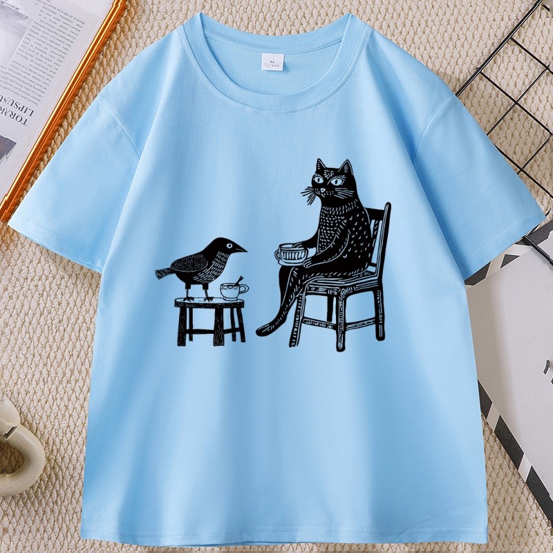 T-shirt graphique « Café et th - Coffee Tea Drawing avis et prix
