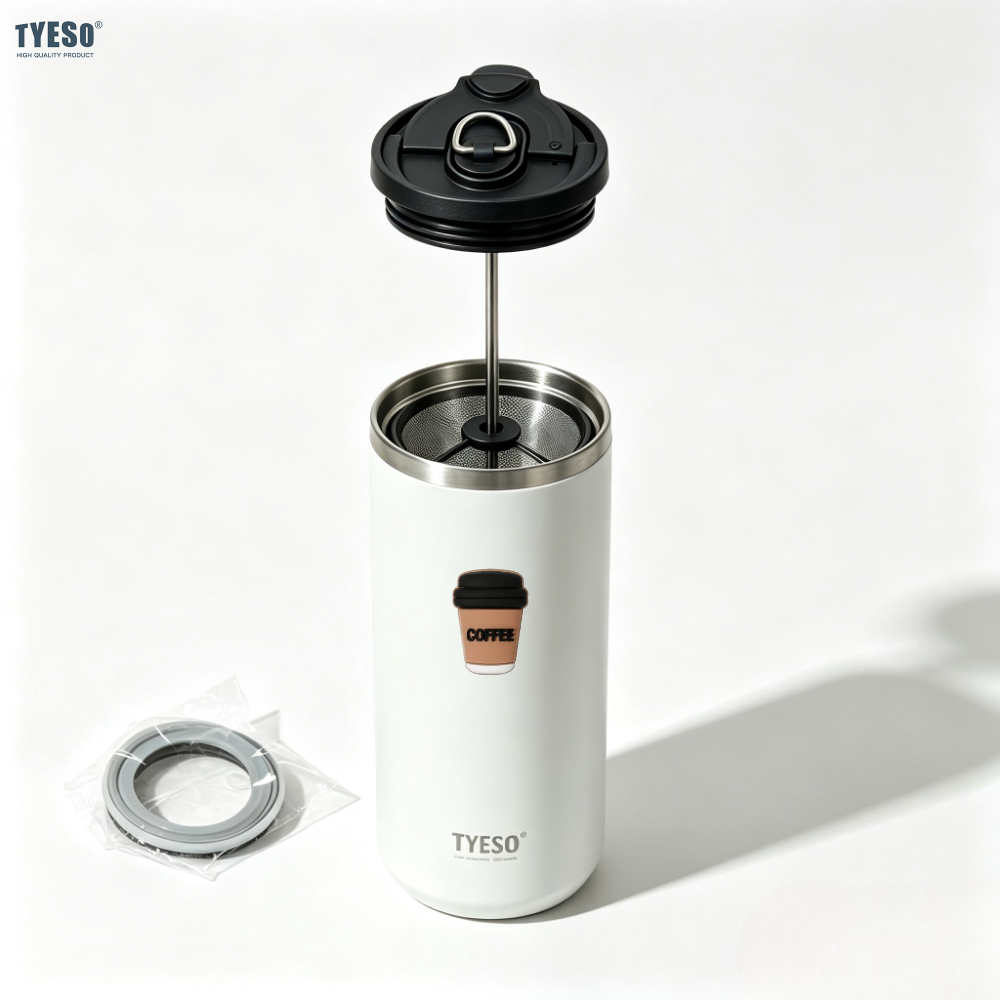 Thermos à double paroi Tyeso 7 - Coffee Tea Press avis et prix