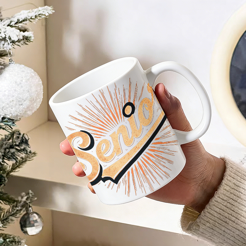 Mug en céramique 'Senior' avec - Coffee Tea Font avis et prix