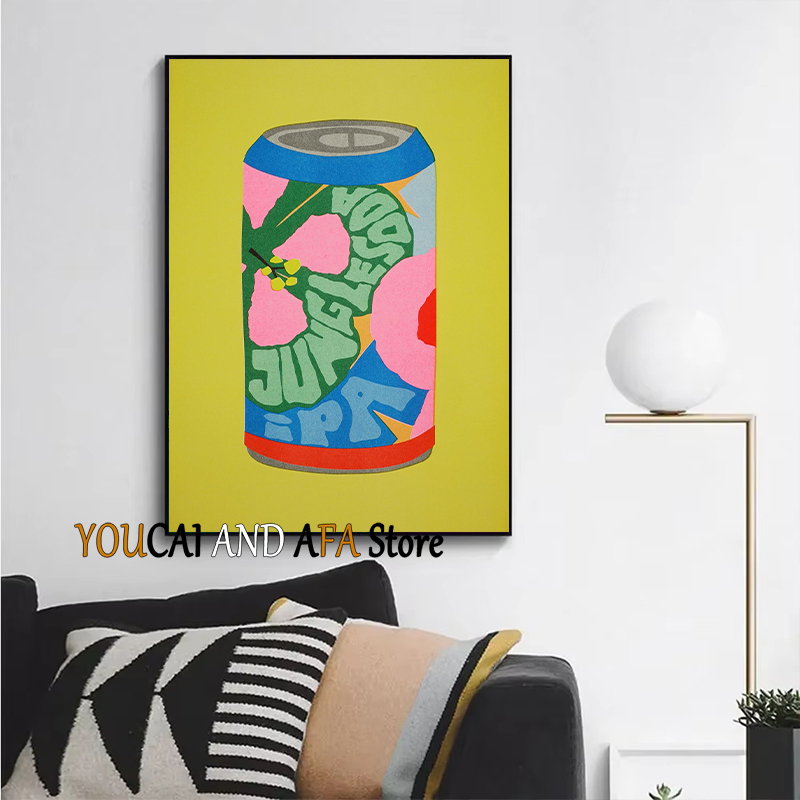 Affiches de boissons abstraite - Coffee Tea Drawing avis et prix